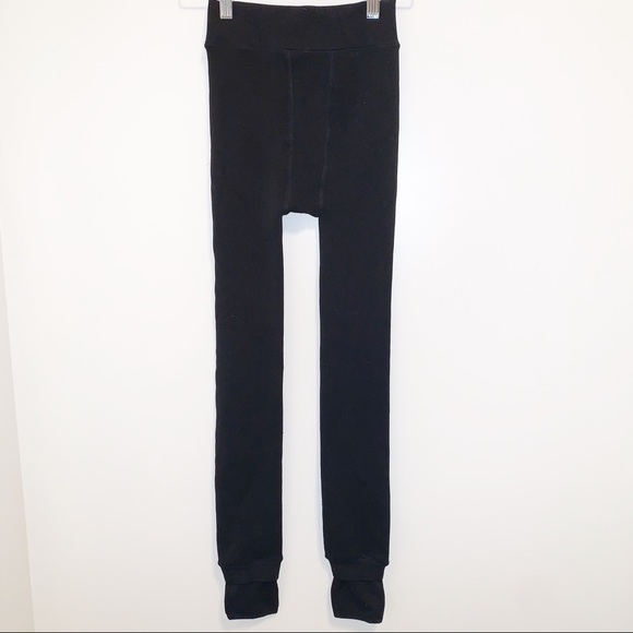 🆕JUST IN Fur Lined BLACK Leggings-Small - Picture 5 of 8